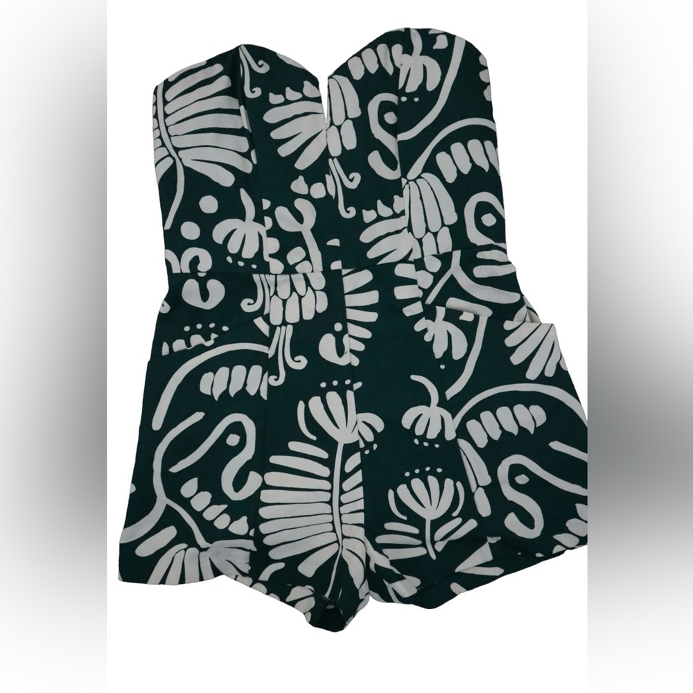 Emerald Green Romper